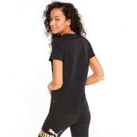 Tricou Puma ESS+ Metallic Logo Tee thumbnav 4
