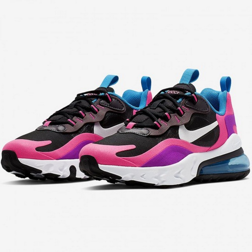 Incaltaminte Sport Nike Air Max 270 React pt Femei / 35.5 / Negru-roz photo 2
