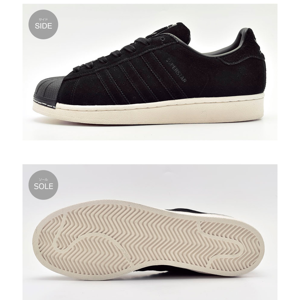 Кроссовки Adidas SUPERSTAR / Мужской / 40.5 / Черный photo 3