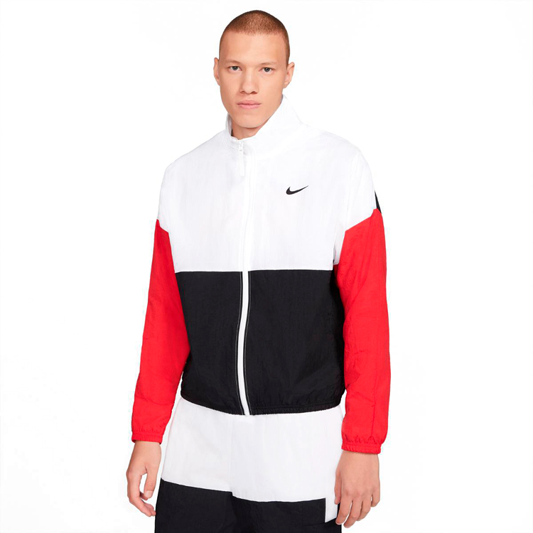 Hanorac pt bărbați Nike M NK JKT STARTING FIVE 2XL Alb photo 1