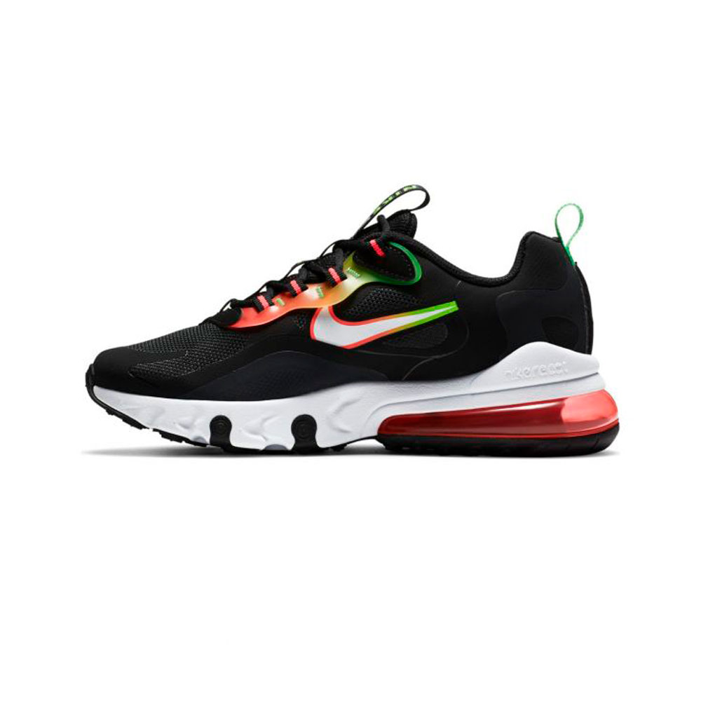 Кроссовки Nike Air Max 270 React GS / Мужской / 35.5 / Черный photo 1