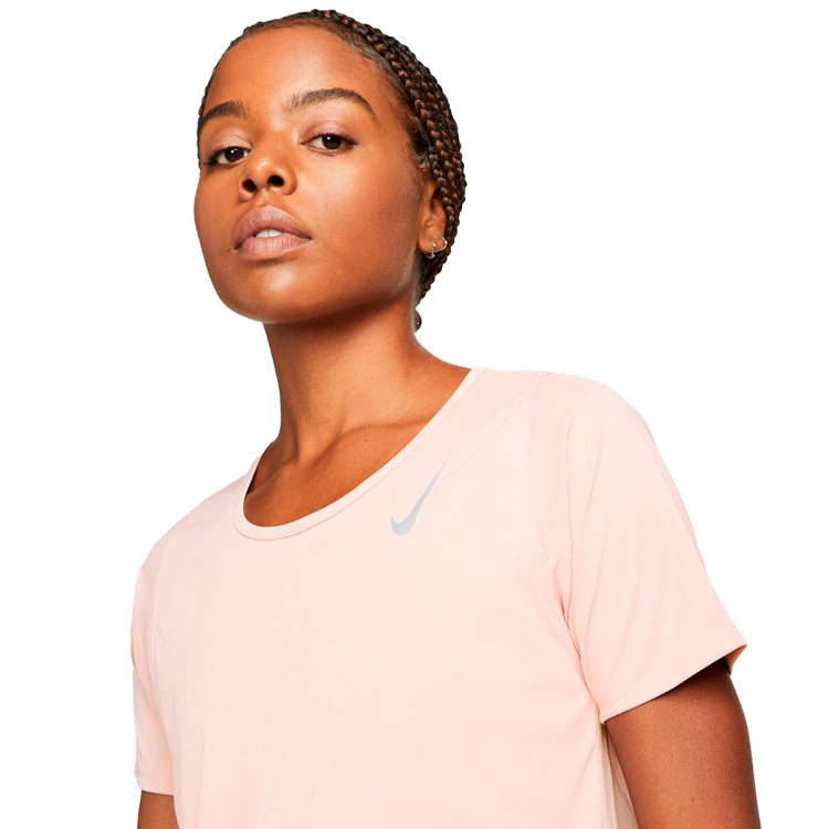 Tricou Nike W NK DF RACE TOP SS / Femei / XS / Roz photo 5