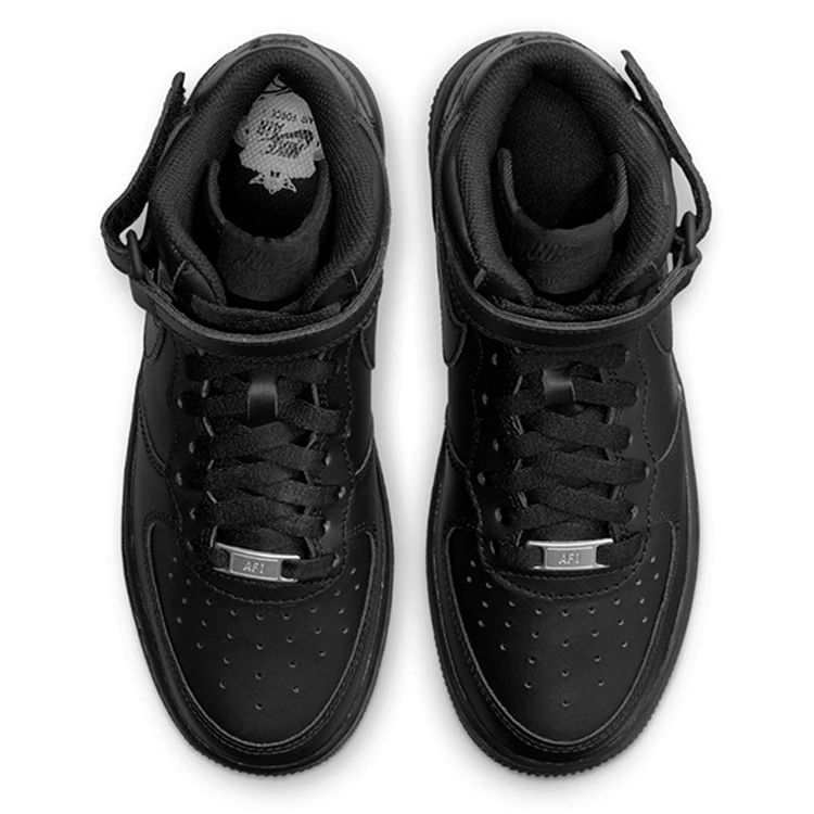 Кроссовки Nike AIR FORCE 1 MID LE (GS) / Мужской / 38.5 / Черный photo 2