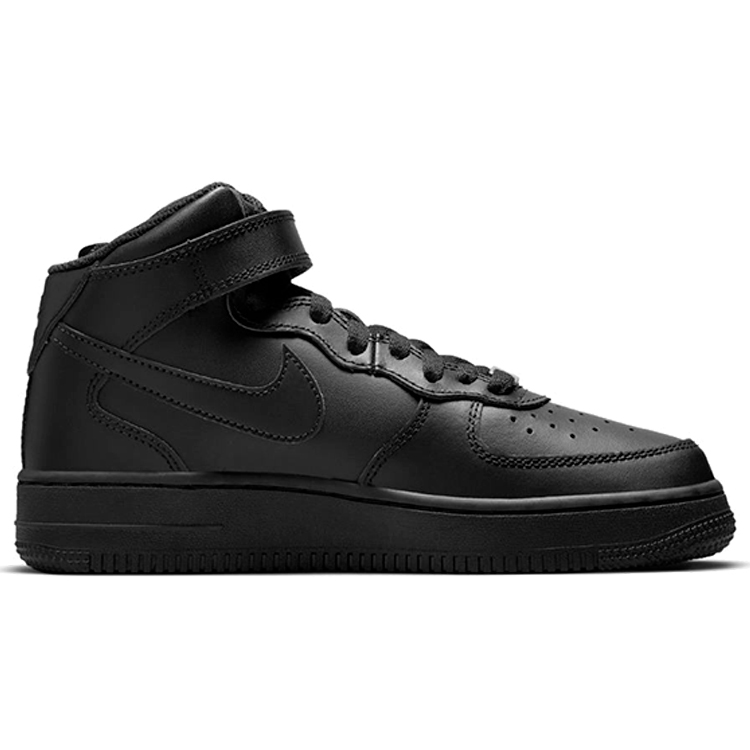 Кроссовки Nike AIR FORCE 1 MID LE (GS) / Мужской / 38.5 / Черный photo 3
