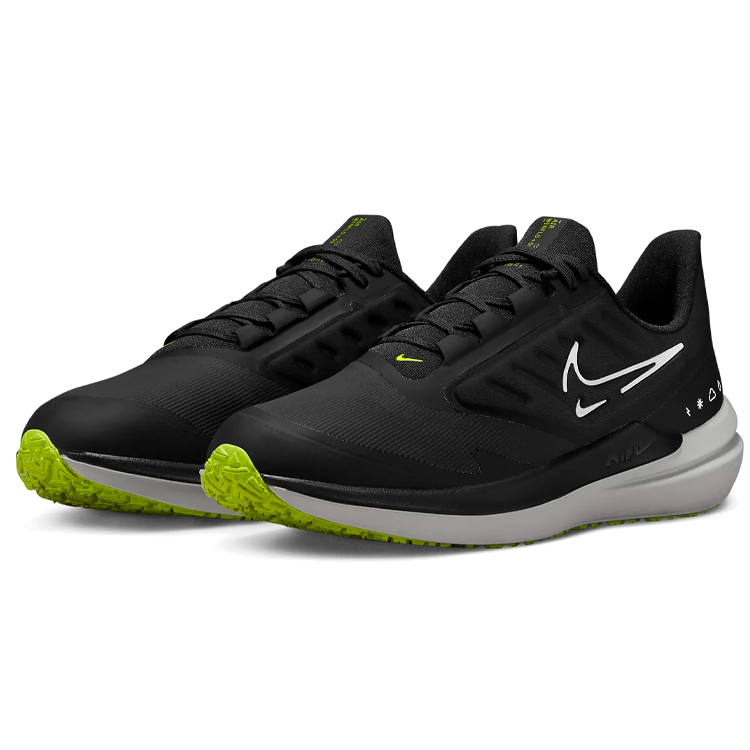 Incaltaminte Sport Nike AIR WINFLO 9 SHIELD pt Barbati / 47 / Negru-alb photo 5
