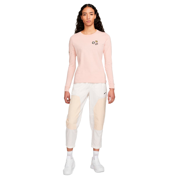 Толстовка Nike W NSW TEE LS AIR SPRUNG L Розовый Женский photo 5