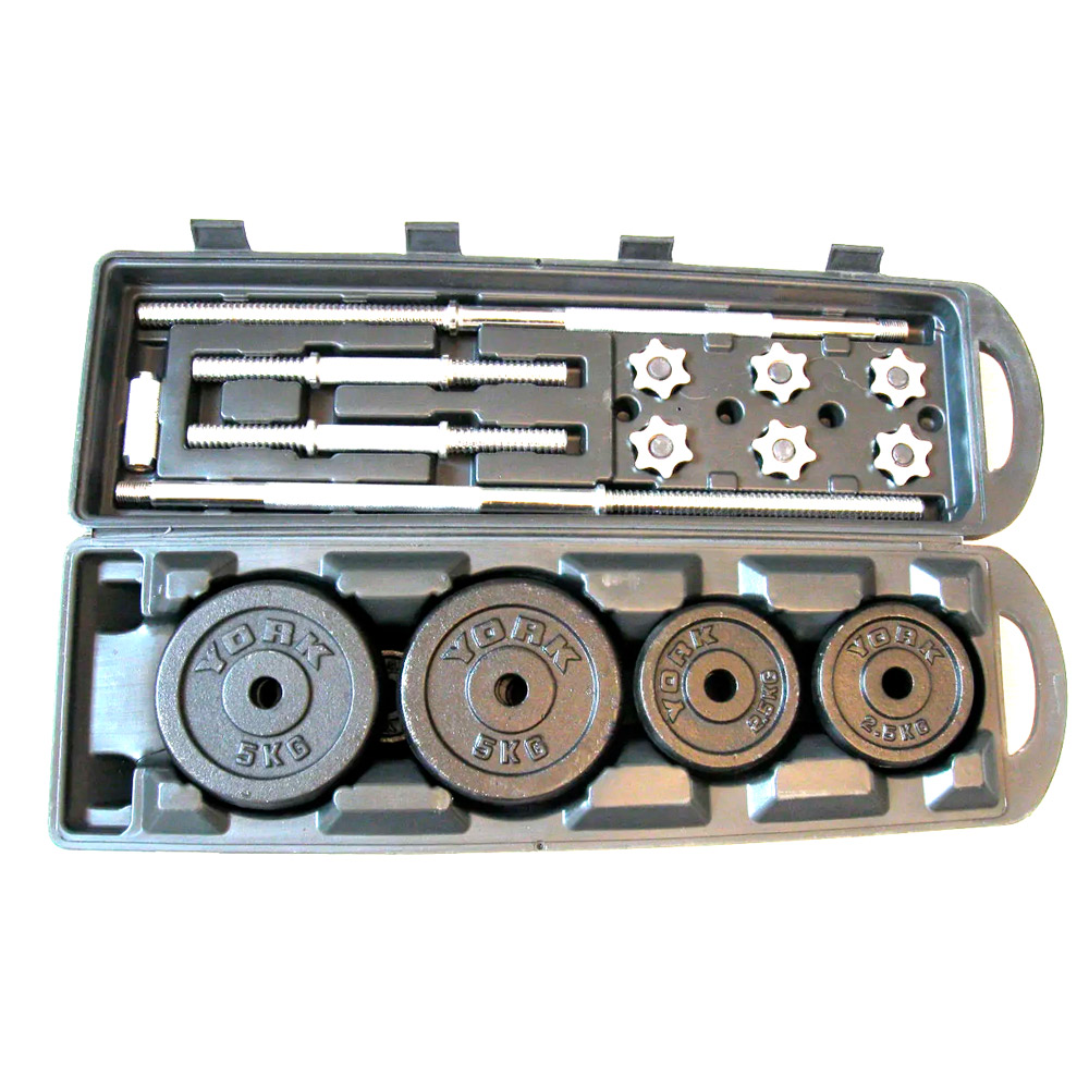Set gantere si bara LINUO dumbbell-01 photo 3
