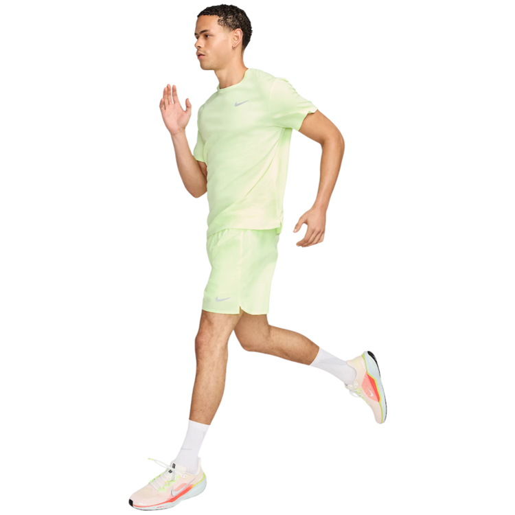 Tricou bărbătesc Nike M NK DF UV MILER SS XS Galben photo 2