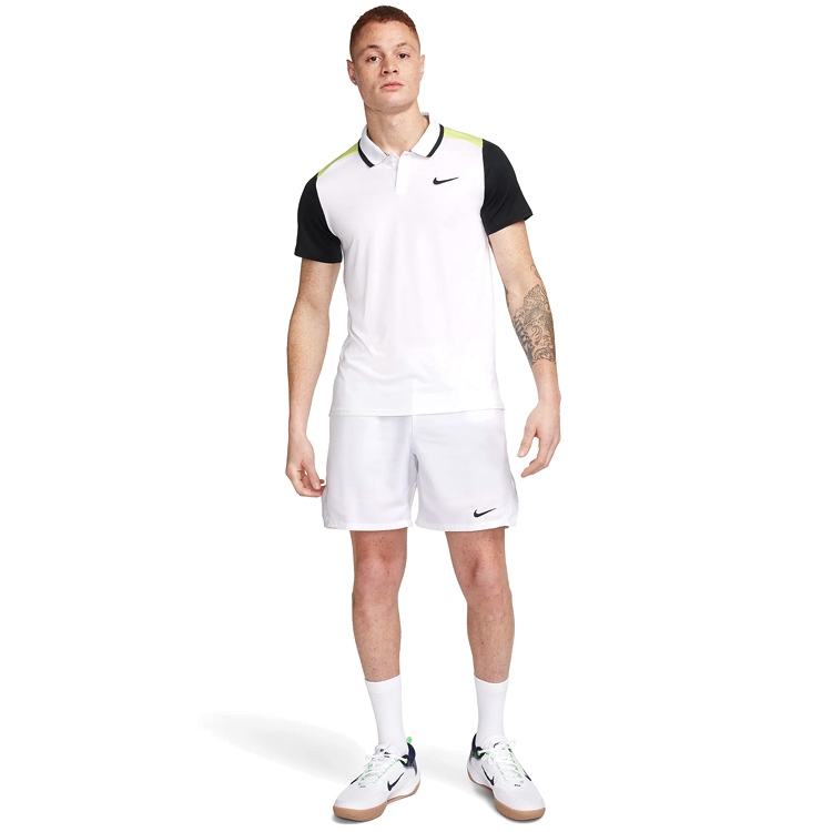  Polo pt bărbați Nike M NKCT DF ADVTG POLO XL Alb-negru  photo 2