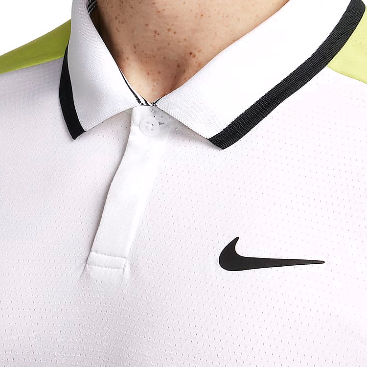  Polo pt bărbați Nike M NKCT DF ADVTG POLO XL Alb-negru  photo 4