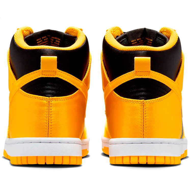 Кроссовки Nike W DUNK HIGH / Женский / 40 / Желтый/Черный photo 4