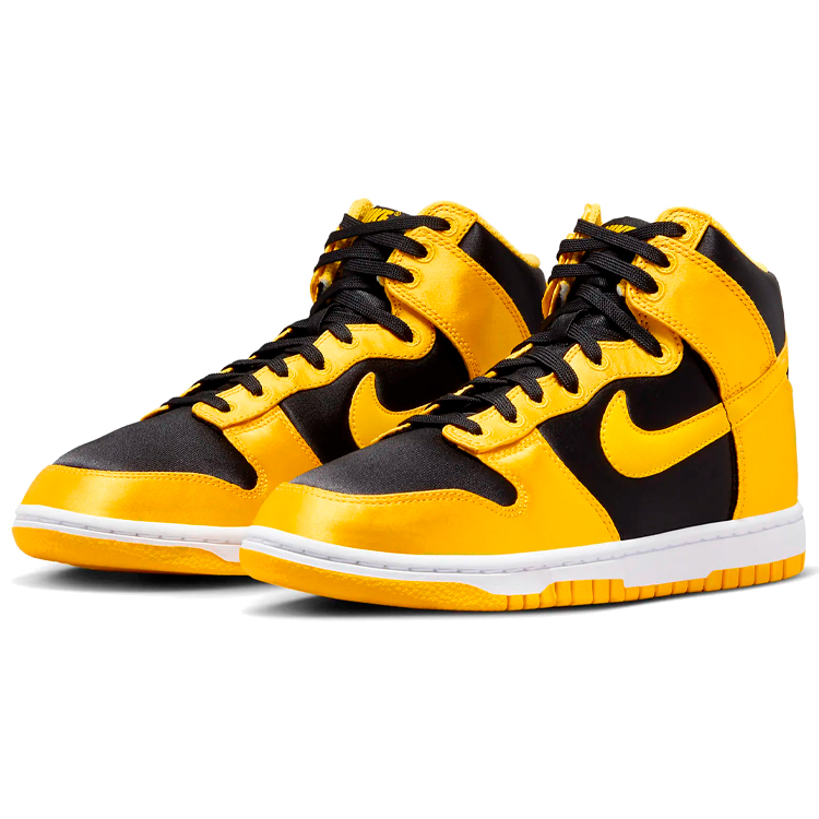 Кроссовки Nike W DUNK HIGH / Женский / 40 / Желтый/Черный photo 5