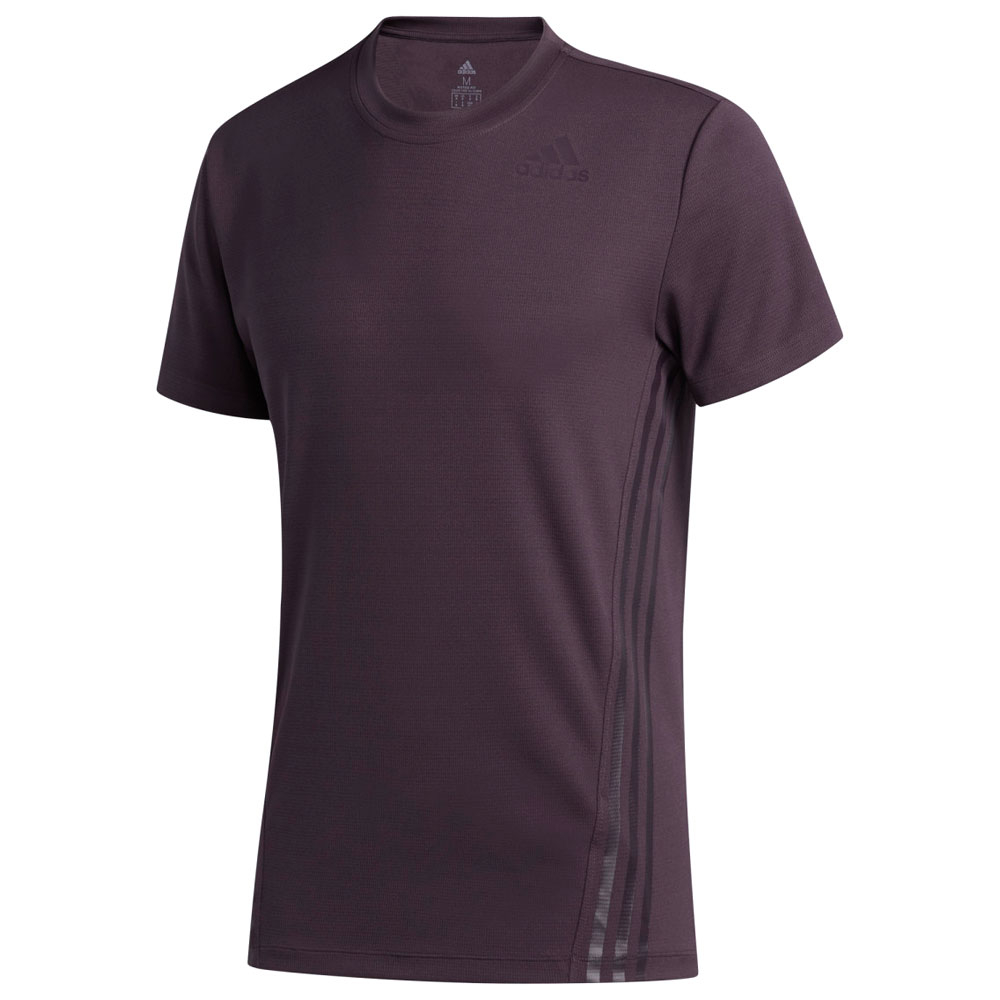 Футболка мужская Adidas AERO 3S TEE S Фиолетовый photo 1