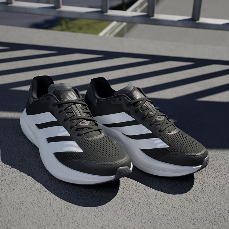 Incaltaminte Sport Adidas DURAMO SPEED 2 M pt Barbati / 40.5 / Negru photo 6
