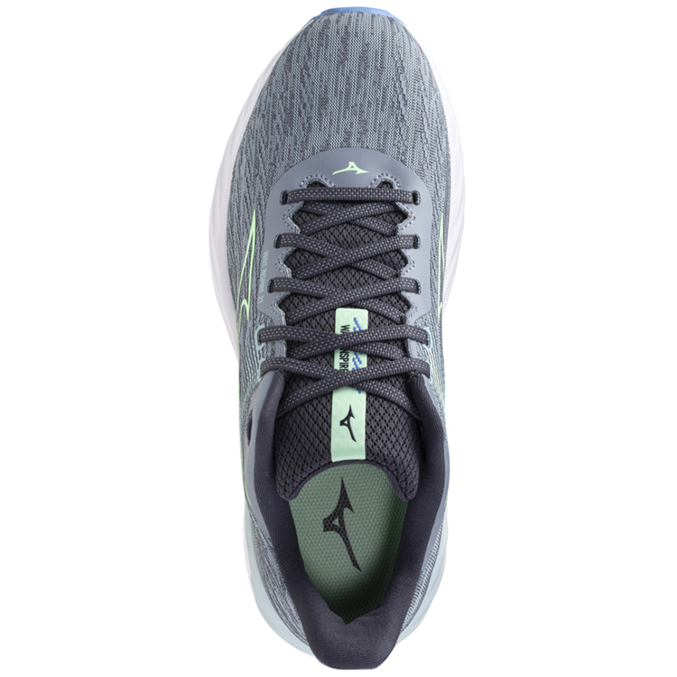 Кроссовки Mizuno WAVE INSPIRE 21 / Мужской / 42.5 / Серый/Зеленый/Синий photo 3