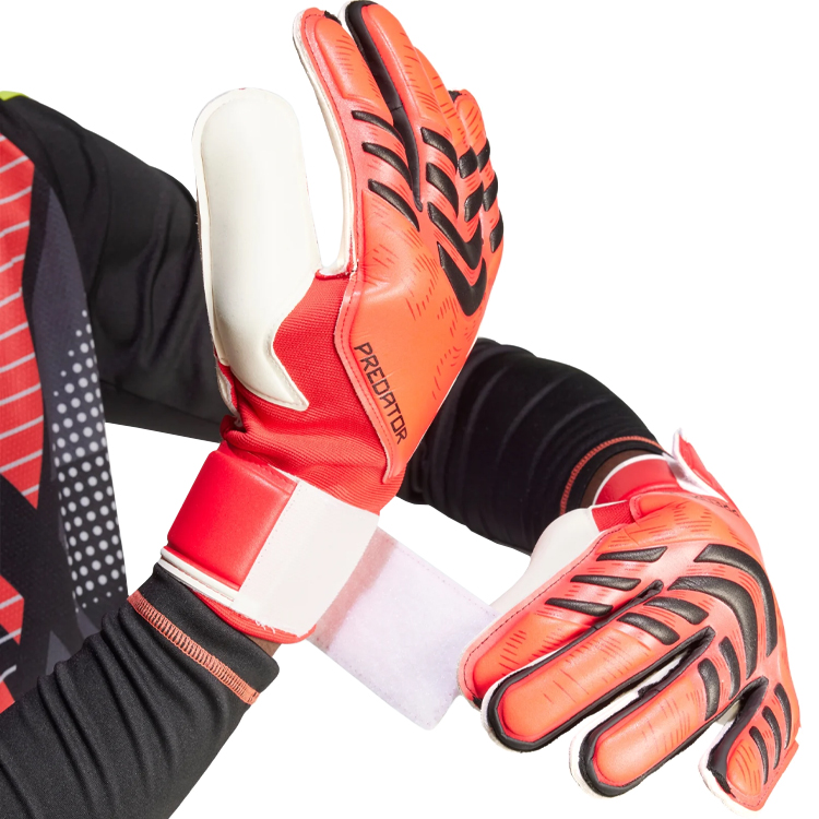 Перчатки вратарские Adidas PRED GL MTC Красный photo 3