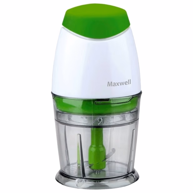 Измельчитель Maxwell MW-1401, 250 мл, 1 скоростей, Белый-зеленый