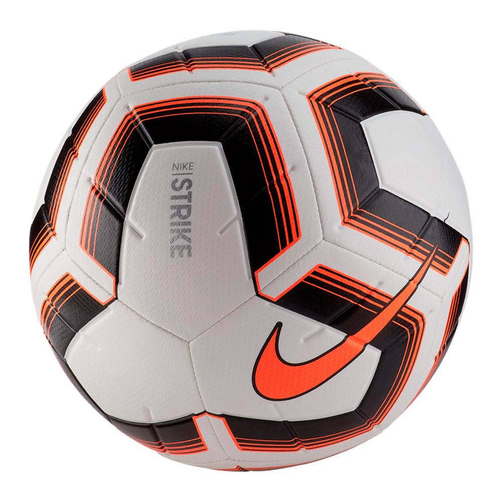 Мяч футбольный Nike SC3535-101 / 5 размер / Белый/Черный/Оранжевый photo 2