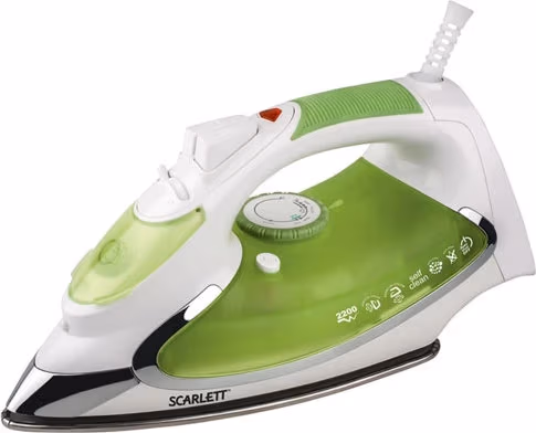 Fier de calcat Scarlett SCSI30K01, 300 ml, Alb-verde 