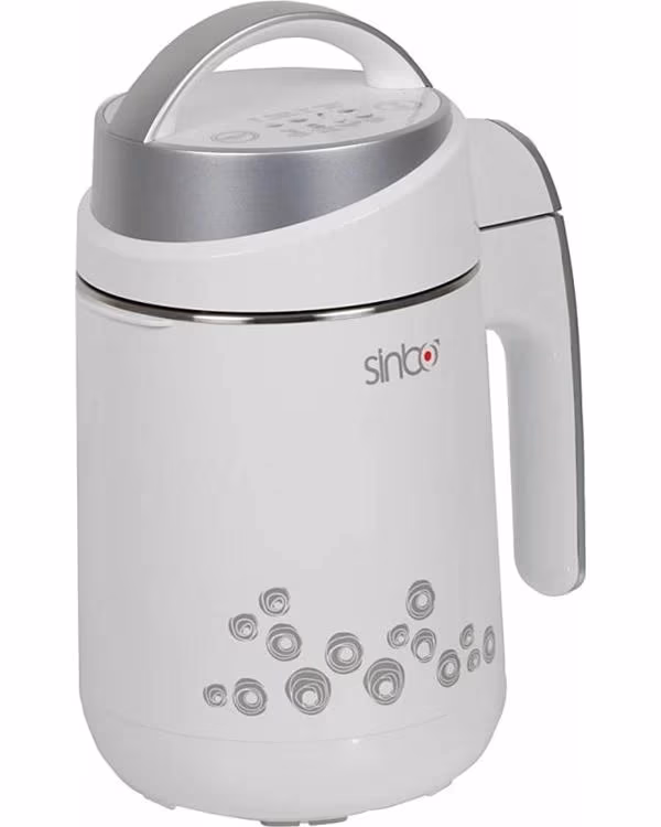 Мультиварка-супница Sinbo SSPM7201, 1000 Вт, 8 программ, Серебристый с белым