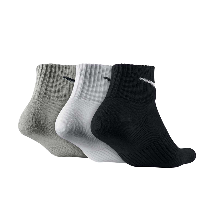 Носки Унисекс Nike U NK PERF CUSH QT 3PR M Белый/Черный/Серый photo 2