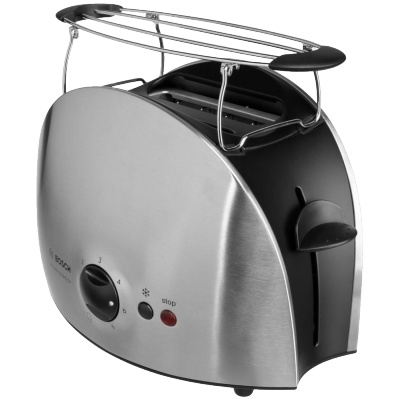 Тостер Bosch TAT6901, 2 тоста, 900 Вт, Нержав.сталь photo 5