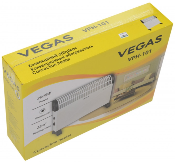 Конвектор Vegas VPH-101 photo 3
