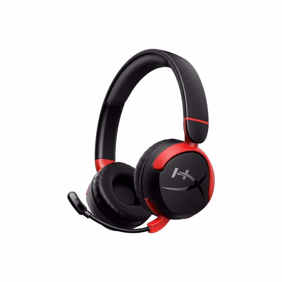 Casti Wireless HyperX Cloud Mini, Black/Red, [7G8F1AA] 