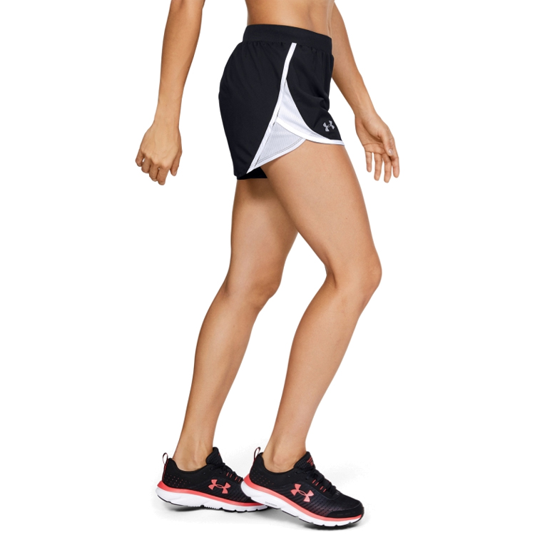 Sorti Under Armour UA FLY BY 2.0 SHORT / Femei / MD / Negru photo 4