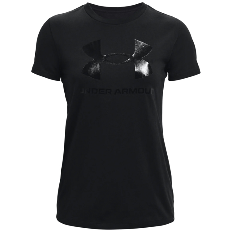 Tricou Under Armour LIVE SPORTSTYLE GRAPHIC SSC / Femei / LG / Negru photo 1