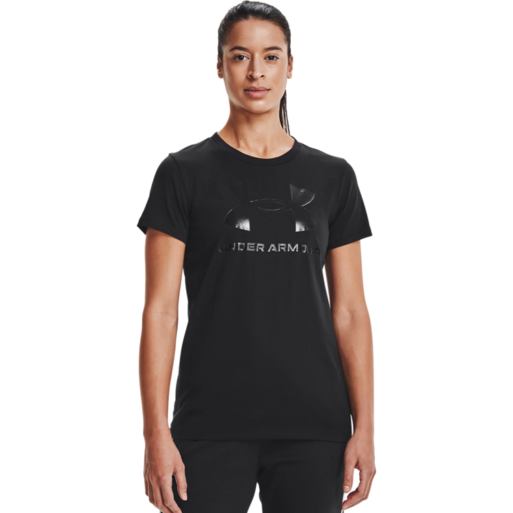 Tricou Under Armour LIVE SPORTSTYLE GRAPHIC SSC / Femei / LG / Negru photo 3