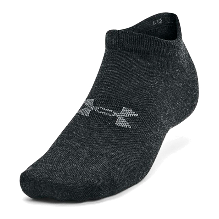 Носки Унисекс Under Armour UA Essential No Show 3pk S Черный photo 2