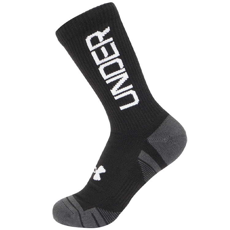 Sosete Unisex Under Armour UA Perf Tech Nov 3pk Crew L Negru photo 3