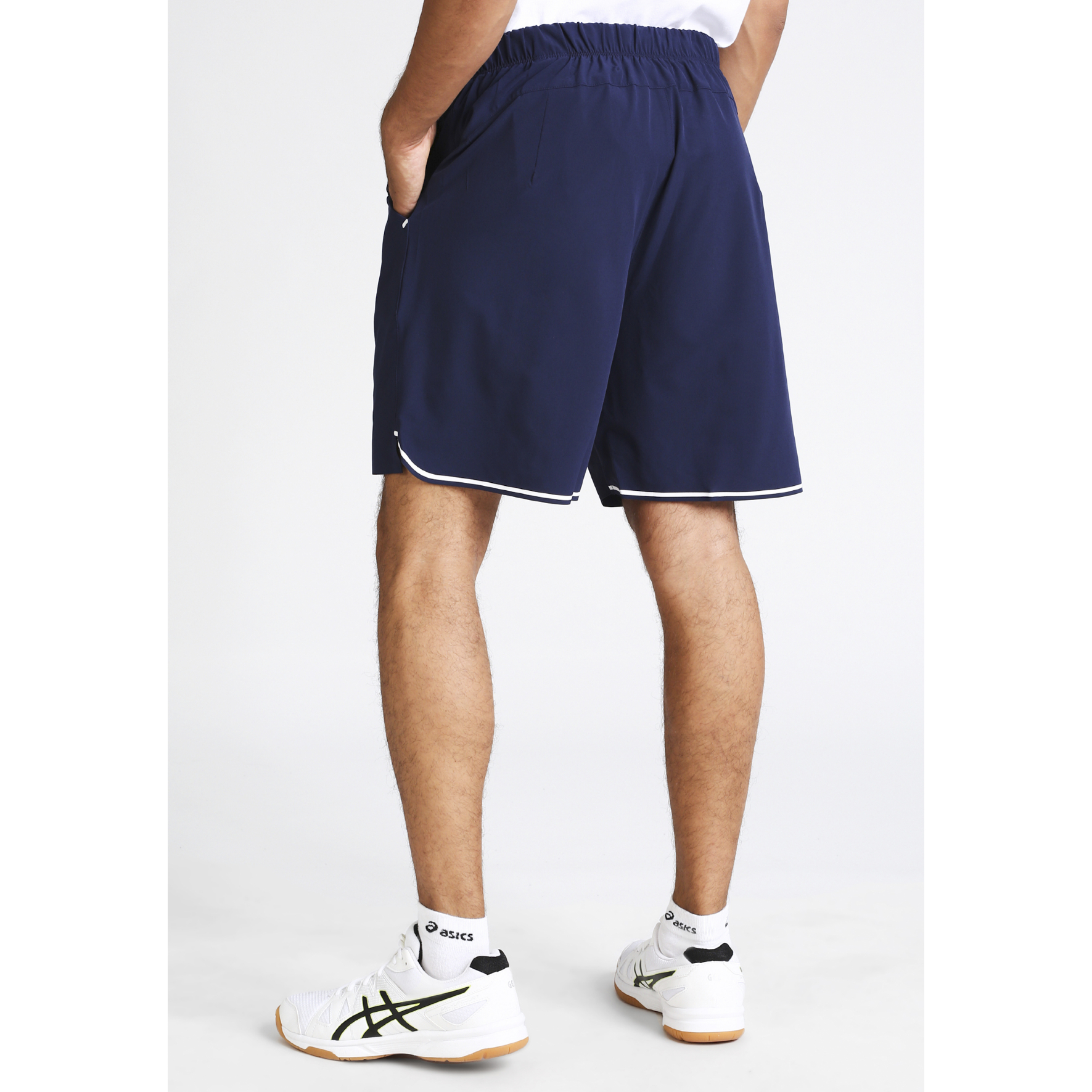 Шорты мужские Asics SHORT PEACOAT S Синий photo 7