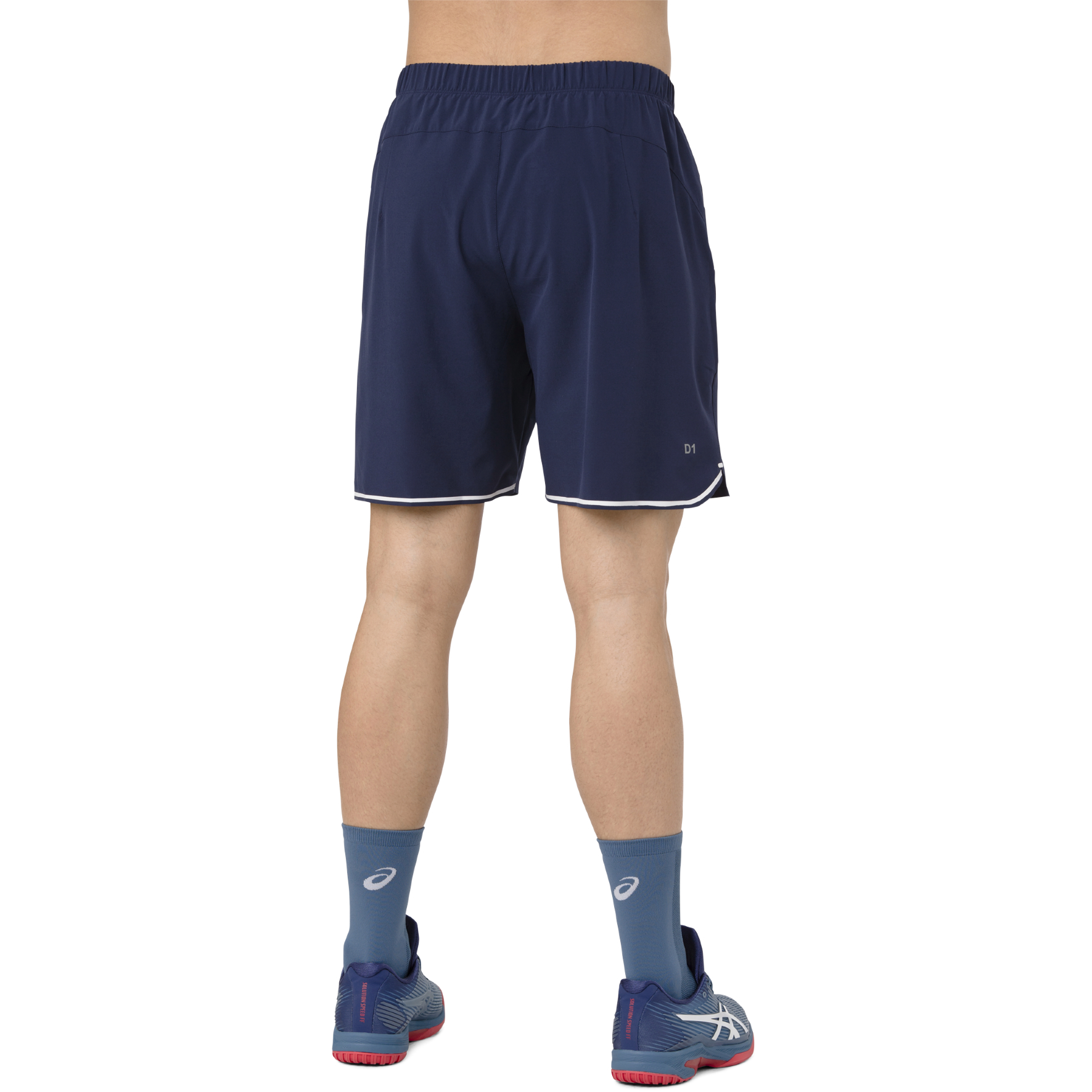Шорты мужские Asics SHORT PEACOAT S Синий photo 11