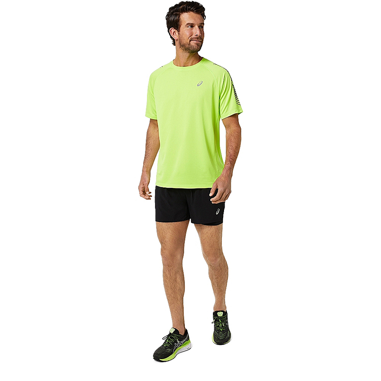 Tricou bărbătesc Asics ICON SS TOP 2XL Galben photo 2