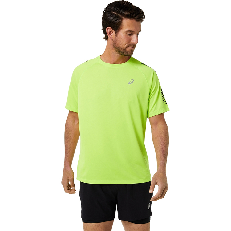 Tricou bărbătesc Asics ICON SS TOP 2XL Galben photo 5