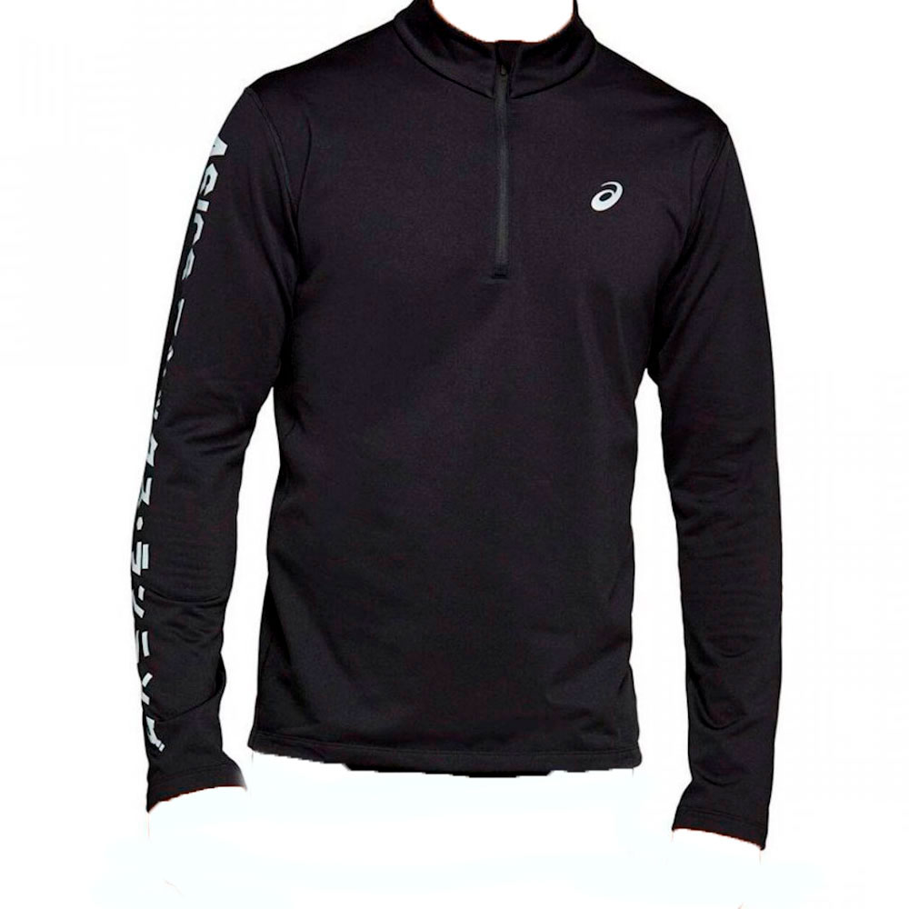 Мужская Толстовка Asics KATAKANA WINTER 1/2 ZIP 2XL Черный photo 1
