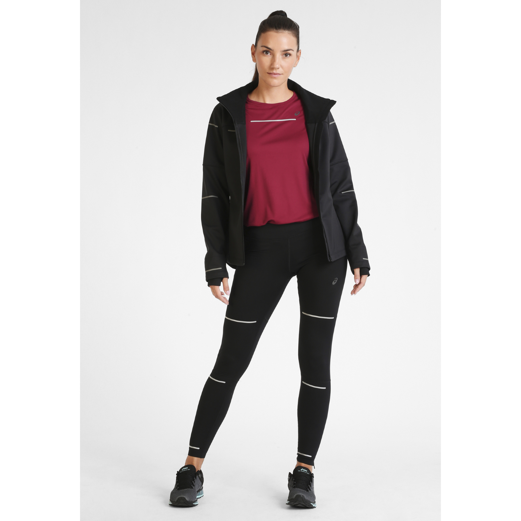 Panta-colanti Asics LITE-SHOW WINTER TIGHT / Femei / XS / Negru photo 3