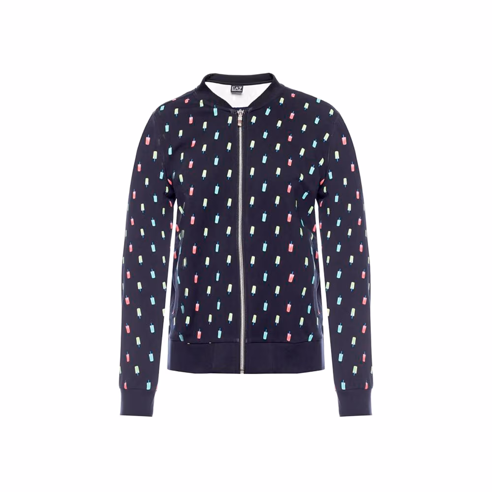  EA7 EMPORIO ARMANI JERSEY SWEATSHIRT