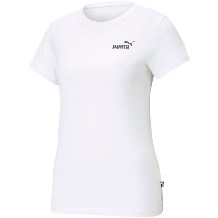 Tricou Puma ESS Small Logo Tee S Alb Femei photo 1 Tricou Puma ESS Small Logo Tee S Alb Femei photo 1