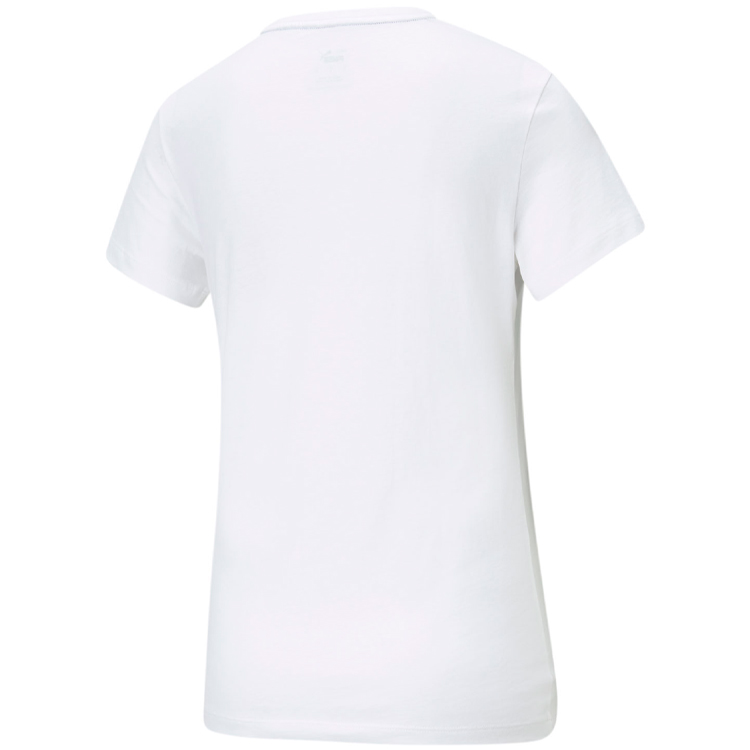 Tricou Puma ESS Small Logo Tee S Alb Femei photo 2