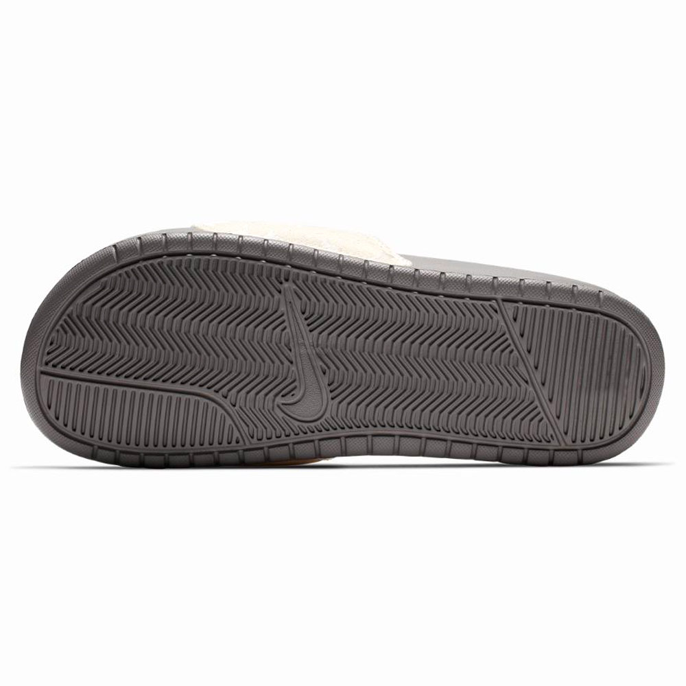 Slapi Nike WMNS BENASSI JDI TXT SE pt Femei / 38 / Gri-bej photo 3