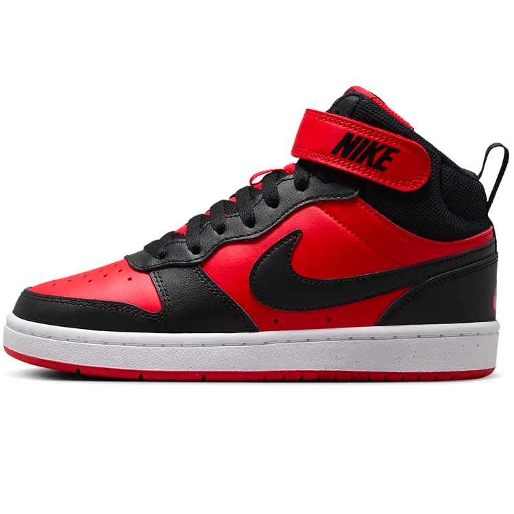 Кроссовки Nike COURT BOROUGH MID 2 GS / Мужской / 38.5 / Красный/Черный photo 1