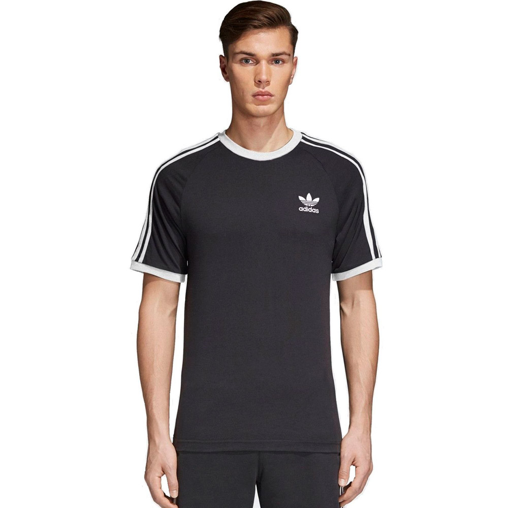 Футболка мужская Adidas 3-STRIPES TEE M Черный photo 2