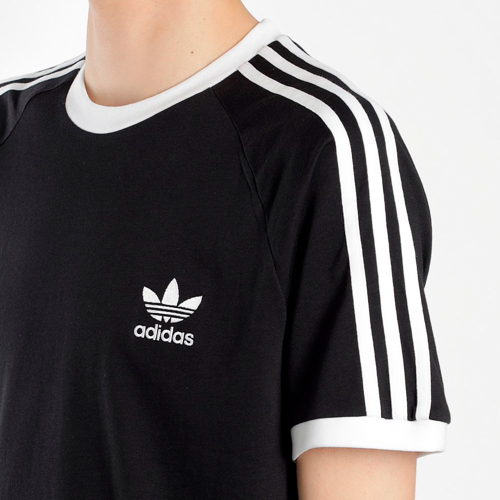 Футболка мужская Adidas 3-STRIPES TEE M Черный photo 4