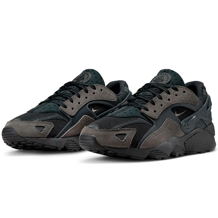 Incaltaminte Sport Nike AIR HUARACHE RUNNER pt Barbati / 40.5 / Negru-gri photo 3