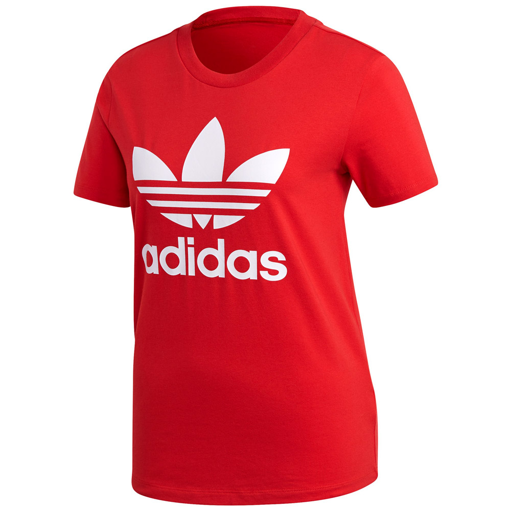 Adidas TREFOIL TEE 30 Rosu Femei photo 1 Adidas TREFOIL TEE 30 Rosu Femei photo 1