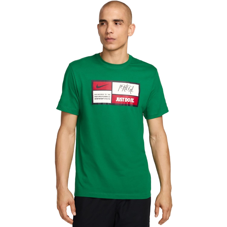 Tricou bărbătesc Nike FPF M NK JDI TEE XS Verde photo 5