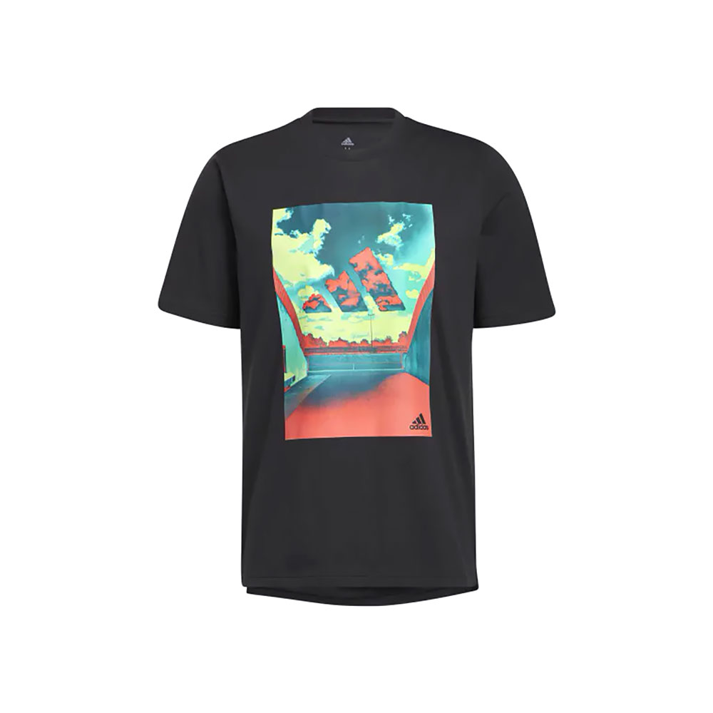 Tricou bărbătesc Adidas M HEAT G S T S Negru photo 1